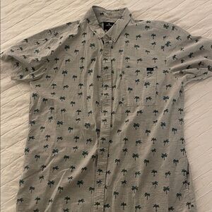 Rip Curl men’s Palm Tree Button-Up Shirt